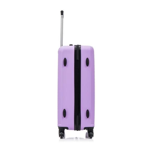 CELIMS FRANCE - Stor resväska 75cm | Incheckad väska 23kg | ABS-väska | Lätt och styv | Lila