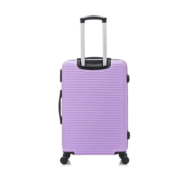 CELIMS FRANCE - Stor resväska 75cm | Incheckad väska 23kg | ABS-väska | Lätt och styv | Lila