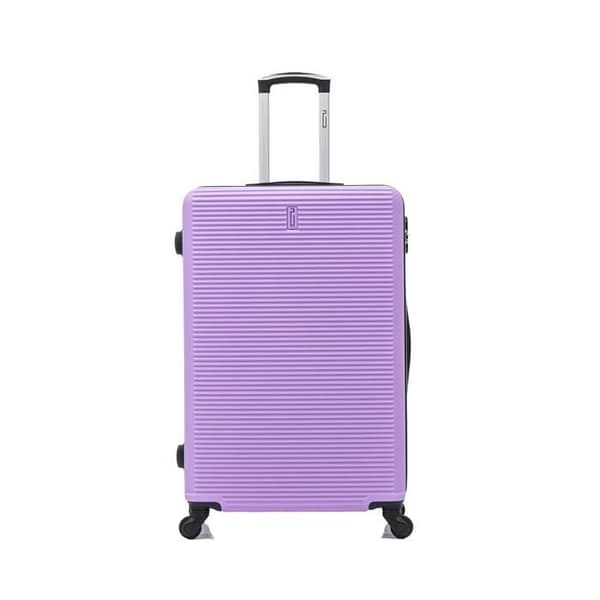 CELIMS FRANCE - Stor resväska 75cm | Incheckad väska 23kg | ABS-väska | Lätt och styv | Lila