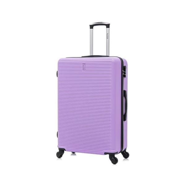 CELIMS FRANCE - Stor resväska 75cm | Incheckad väska 23kg | ABS-väska | Lätt och styv | Lila