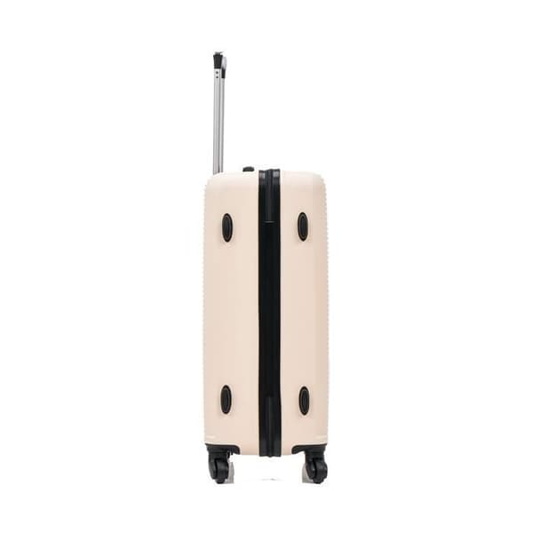 CELIMS FRANCE - Stort bagage 75cm Weekend | Incheckad väska 23kg | Inbyggd lås | ABS | Beige