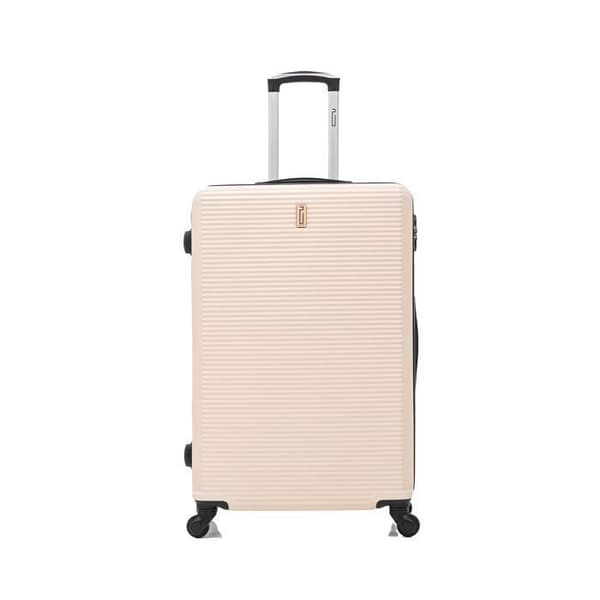 CELIMS FRANCE - Stort bagage 75cm Weekend | Incheckad väska 23kg | Inbyggd lås | ABS | Beige