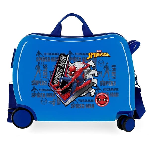Marvel Spiderman Great Power 34l Trillebør Blå