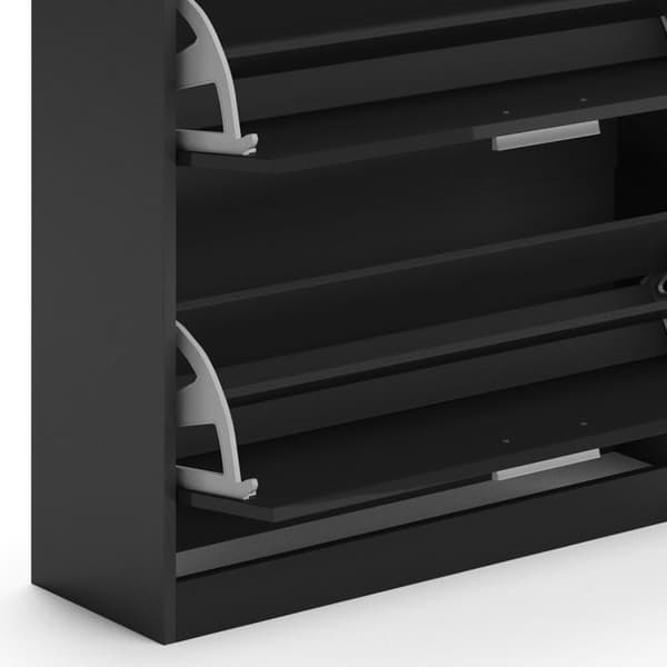 VICCO Skoskåp, fällbara lådor, LED-belysning, skänk, skoförvaring, skolåda
