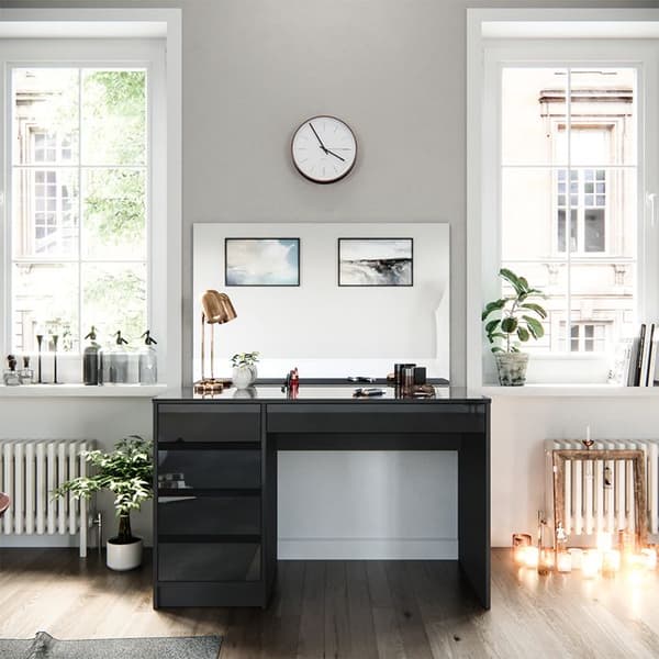 Vicco Sminkbord Sminkbord Sminkbord Chest Sherry Antracit Spegel