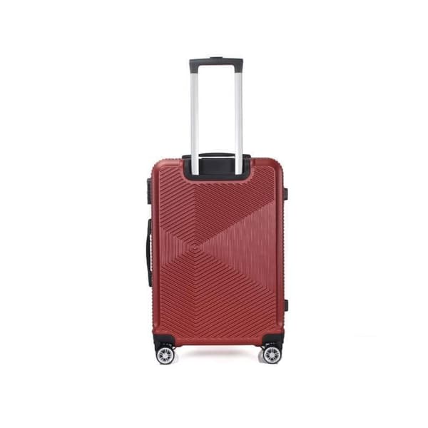 Hytt resväska 4 hjul 55cm styv ABS - Luton - Superfly (Bordeaux)