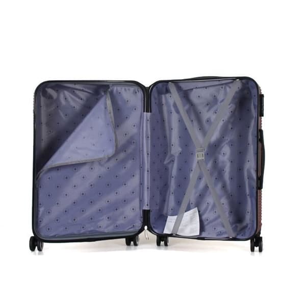 Hytt resväska 4 hjul 55cm styv ABS - Luton - Superfly (Bordeaux)
