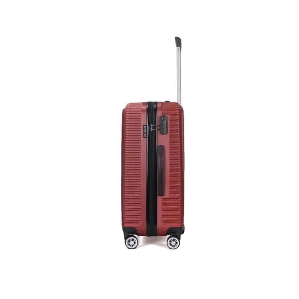 Hytt resväska 4 hjul 55cm styv ABS - Luton - Superfly (Bordeaux)
