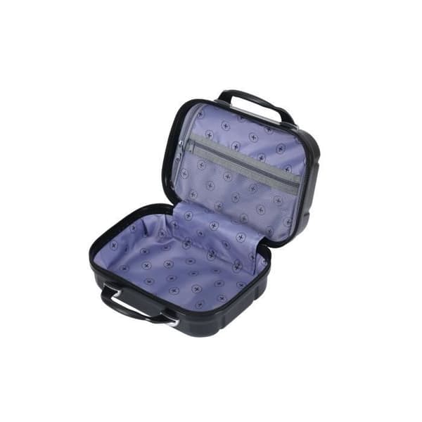 Sminkfodral Rigid ABS Toalettväska 29cm - Vägg - SUPERFLY (Grå)