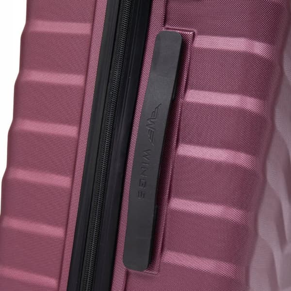 Wings XXL Suuri Kova Matkalaukku ABS Materiaali Burgundy
