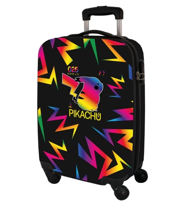 Pokémon Pokémon Kids Licensing - - Neon - Koffert med tralle, 35 x 54 x 22 cm (1615091-23MPOK21018P)