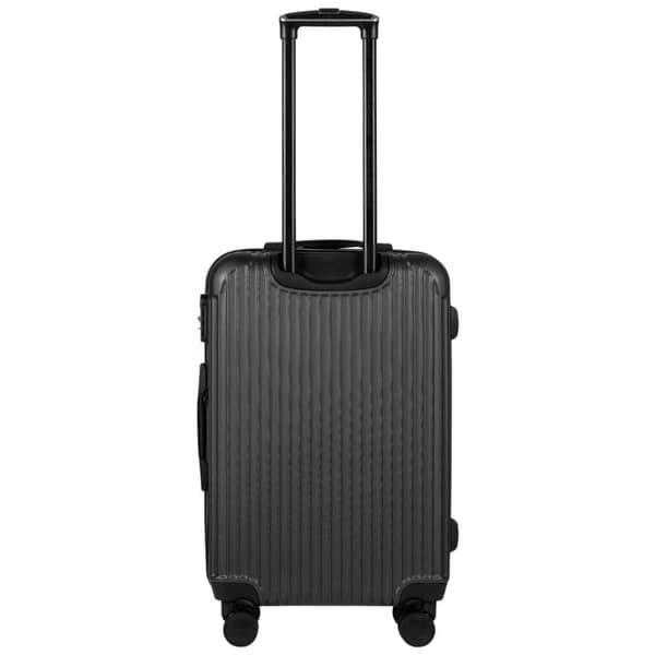 WINGS EGRET 3-delt Hardcase Kuffertsæt, Grå, ABS+ med Kodelås