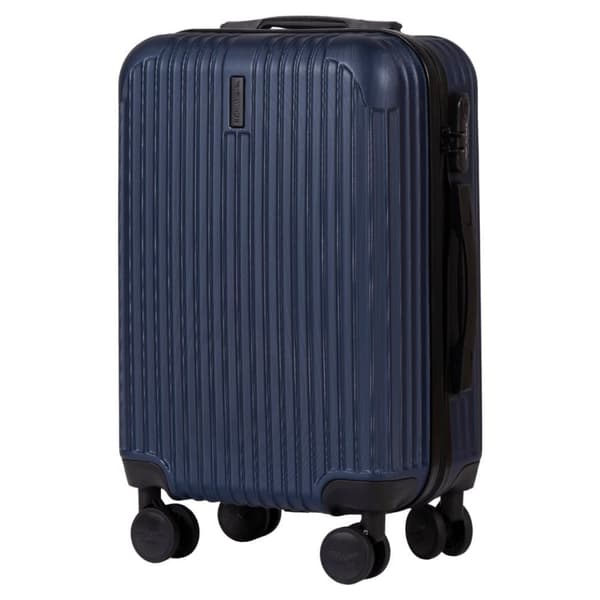 WINGS SELECT Kabinresväska 20" med Mörkblå Koddås och 4 hjul