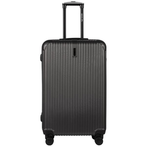 WINGS EGRET Expandable 28" Grå Stora Resväska med Kodlås, SELECT-serien