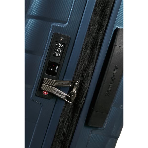 Samsonite Attrix Spinner 55/23 38-44l Expandable Vagn Blå