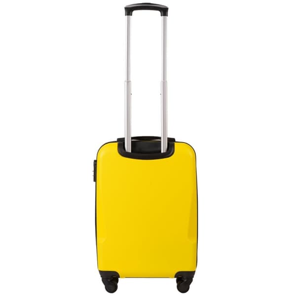 Wings Plover 20" Keltainen Kabinilaukku, 38L, 4 Pyörää, Lukkosuoja