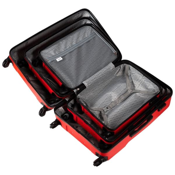 Wings Plover 20" Keltainen Kabinilaukku, 38L, 4 Pyörää, Lukkosuoja