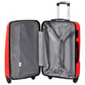 Pikkukuva 10 / 11: Wings Plover 20" Keltainen Kabinilaukku, 38L, 4 Pyörää, Lukkosuoja