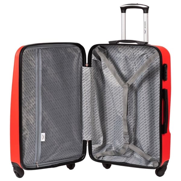 Wings Plover 20" Keltainen Kabinilaukku, 38L, 4 Pyörää, Lukkosuoja