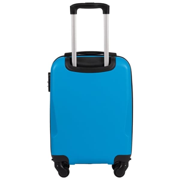 WINGS PLOVER Cabin Trolley 18" - Blå, 4 hjul, Sikkerhedslås