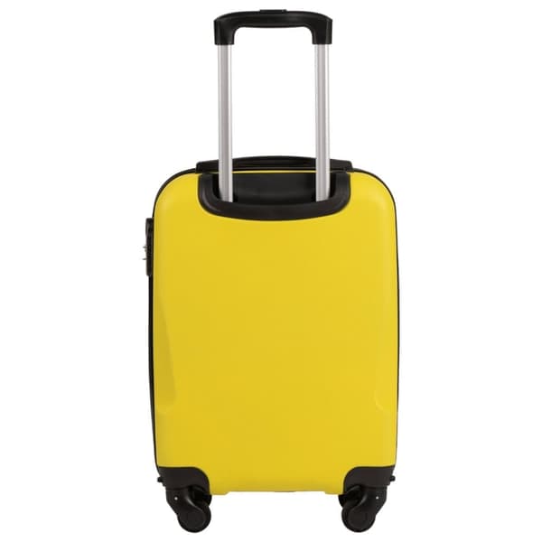WINGS PLOVER Lille Kabinekuffert 18" - Gul, Hård Skal, 28L