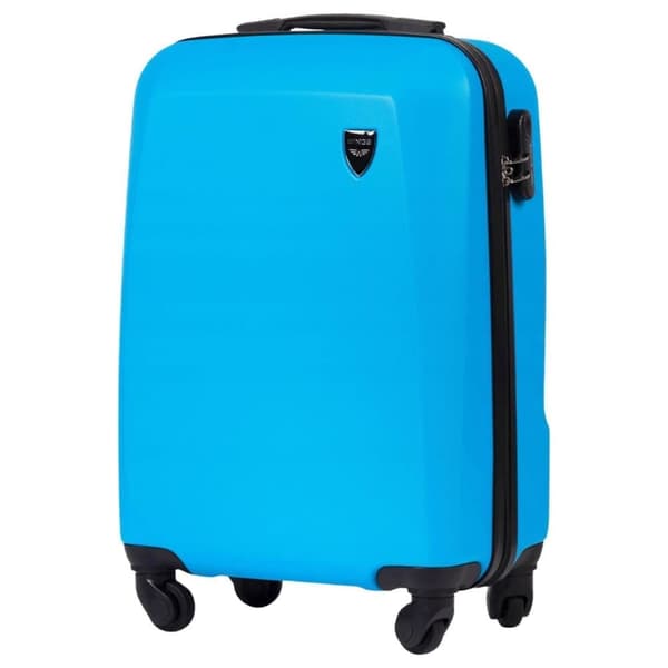 WINGS Kabinekuffert - Hårdt ABS, 4 hjul, Gul, 38L, Lås, Unisex