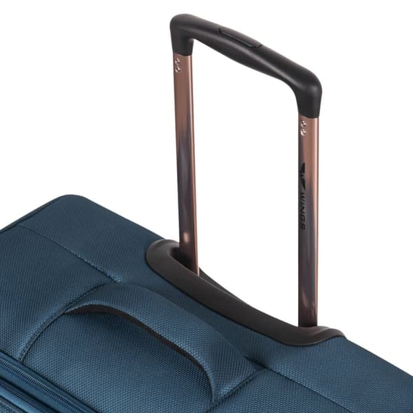 Wings Tern Medelstor Mjuk Resväska 24" Gul - Sifferlås, 75,5L