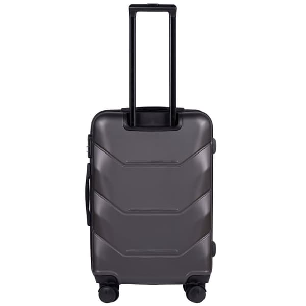 Wings Smart Sæt 3 Trolley-kufferter i Mørkegrå - Peacock 2.0 Kollektion