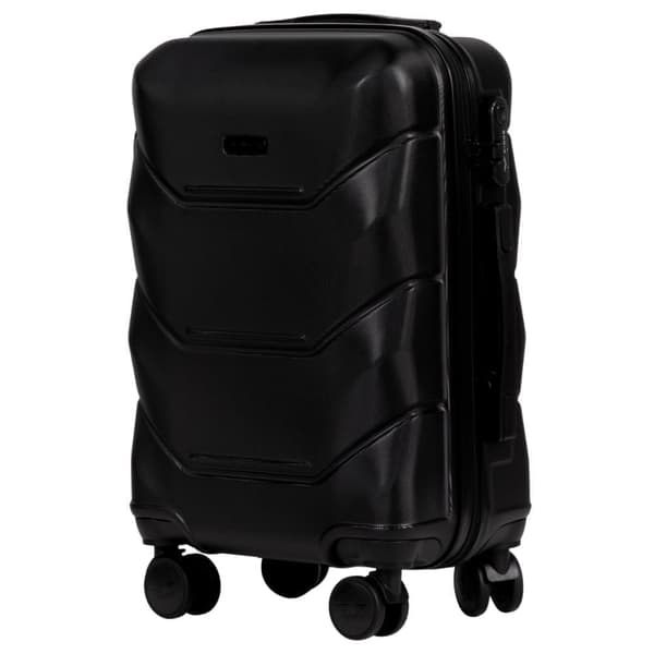 Wings Peacock 3.0 Kabine Kuffert 20" Sort ABS+ 38L 4 Hjul
