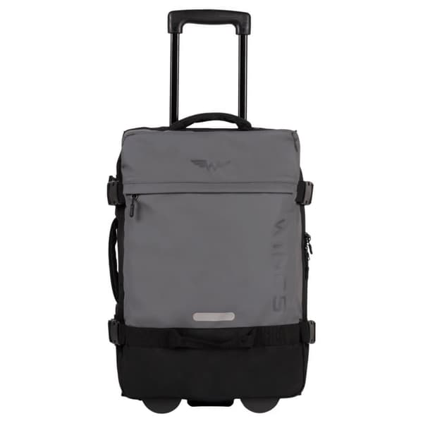 WINGS Letvægts Kabinekuffert 20" i Grå - 36L Blød Bagage Design