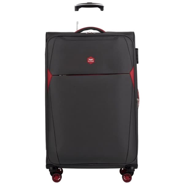 DIPPER Wings 28" Grå Resväska - Smart Kollektion, Stor och Slitstark