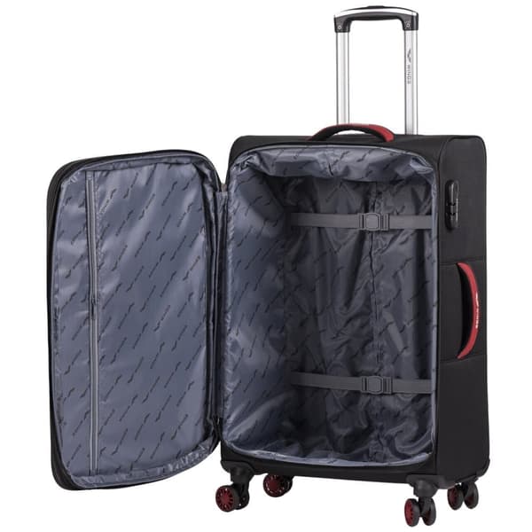 Wings SMART Kollektion Mellanstor Mjuk Resväska 24" med Kodlås Grå