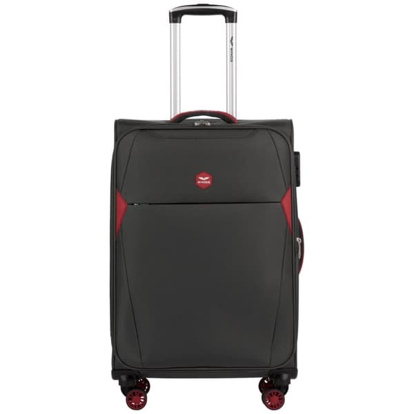 Wings Dipper Mellemstor Kuffert 24" - Grå, 75L med 4 Hjul
