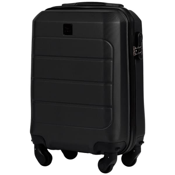 WINGS GANNET 18" Kabinekuffert i Sort - 28L, ABS+, TSA Lås