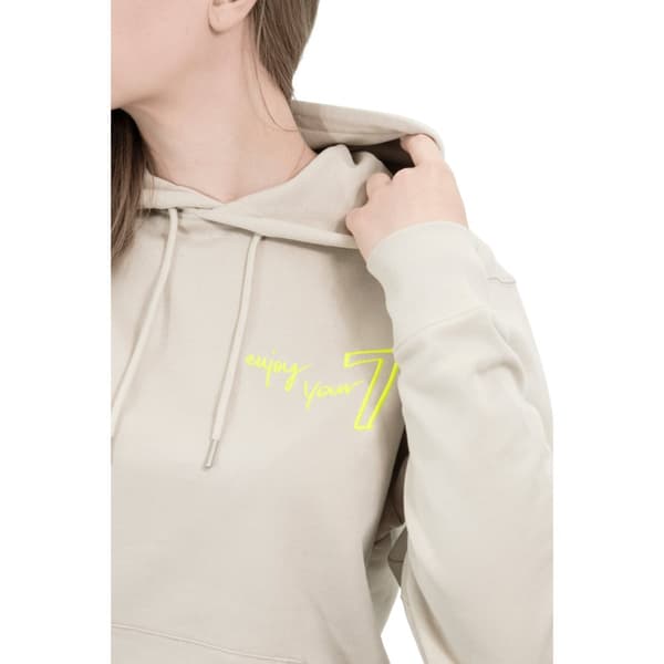 Beige Oversize-Collegepuku Brodeerauksella Wings x Paprocki & Brzozowski UNISEX S