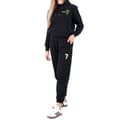 Miniatyrbillede 1 af 7: Unisex Sort Oversize Jogging Sæt med Wings Broderi XL