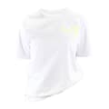 Miniatyrbillede 1 af 3: Unisex Oversize T-Shirt med Broderet "7" - Paprocki & Brzozowski - Hvid L