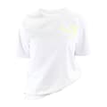 Miniatyrbillede 1 af 3: Unisex Oversize T-shirt med Broderi "7" af Paprocki & Brzozowski, Hvid, M