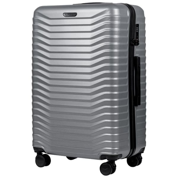 Stor Resväska WINGS PC SEA EAGLE 28" Silver med Kodbrytarlås