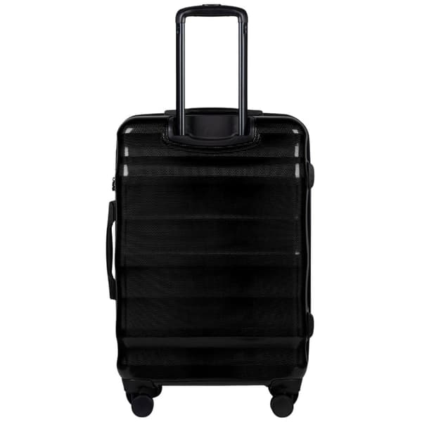 WINGS VULTURE 24" Medium Kuffert, Sort, 4 Hjul, Polycarbonat, 63L