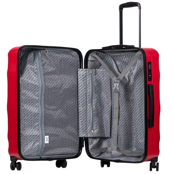 WINGS VULTURE 24" Medium Kuffert, Sort, 4 Hjul, Polycarbonat, 63L