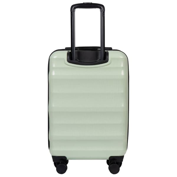 Vihreä KABINIKONTTILO WINGS PC VULTURE 20" - kestävä polykarbonaattilaukku 5 vuoden takuulla, 38L, turvalukko, 58x36x22,5 cm, 2,5 kg
