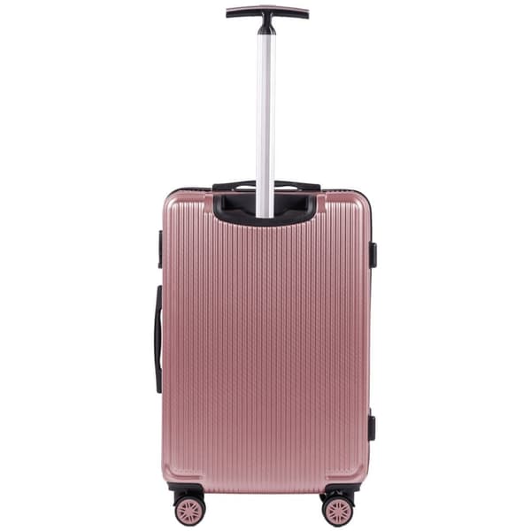Wings African Eagle Pink Kuffertsæt - Hård Polycarbonat, 5 Års Garanti