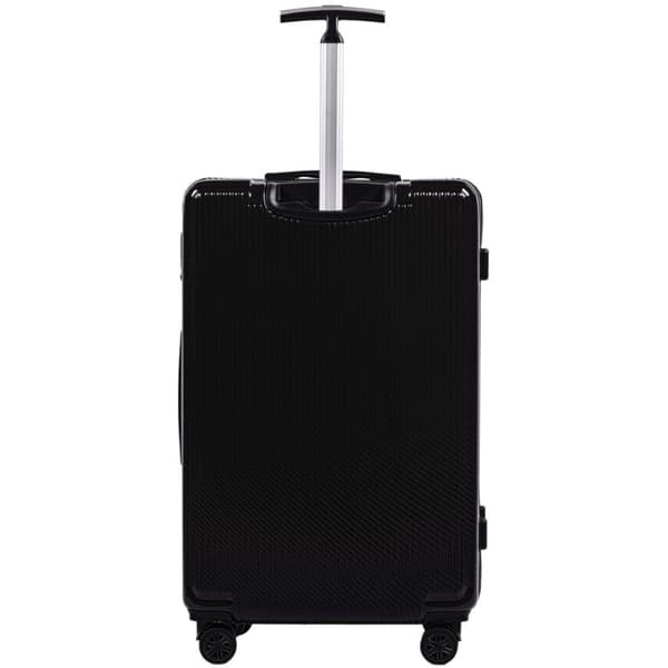 Wings African Eagle 28" Stor Kuffert i Sort Polycarbonat med Kodelås