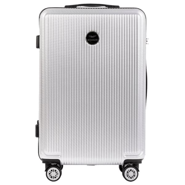 Wings Mellem Hardside PC Kuffert 24" Sølv - African Eagle Kollektion
