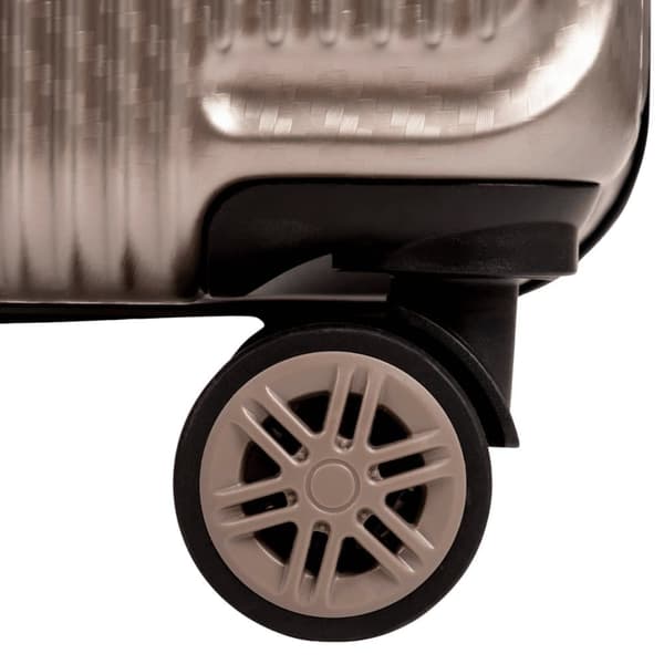 Wings Kabinekuffert 20" Rød - Let Hardcase med 4 Hjul & Kodelås