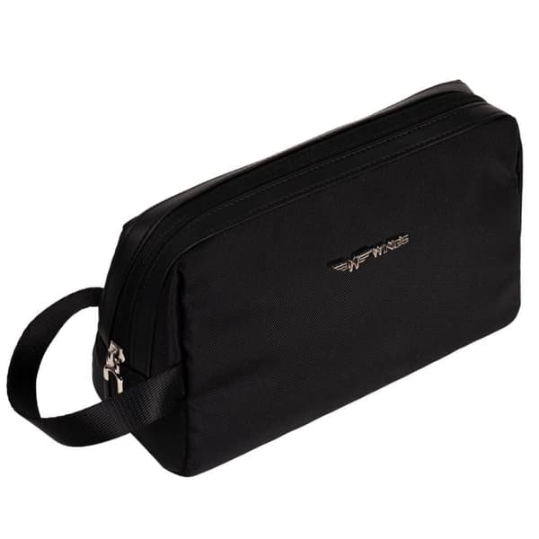 Kosmetiktaske WINGS Skylark Lille - Sort, Enkelt Rum, Polyester