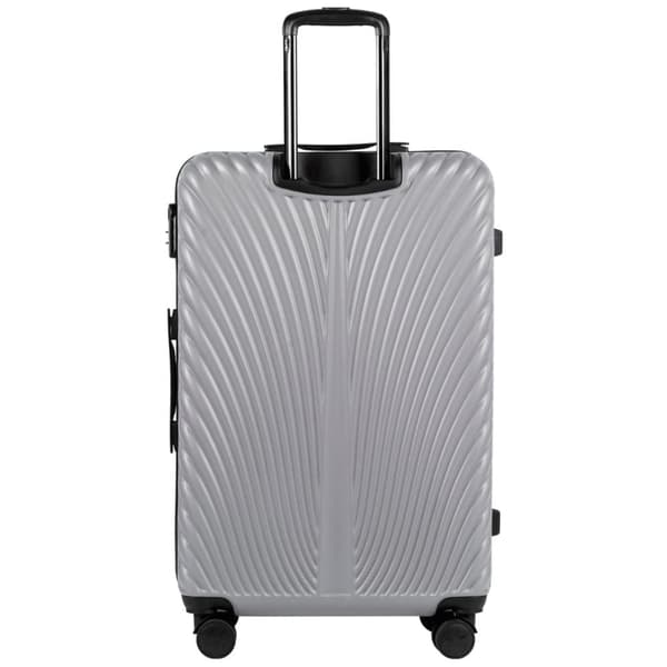 WINGS SWAN Stor Kuffert 28" Grå - ABS+ Materiale, 4 Drejelige Hjul