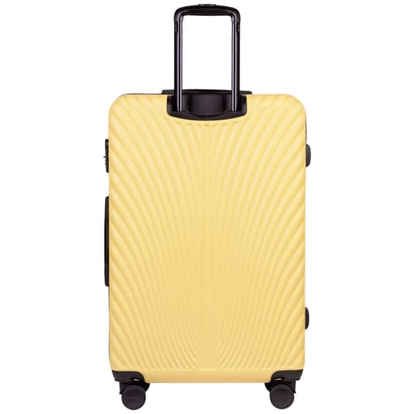 WINGS SWAN 28" Stor Gul Kuffert, 97L, ABS+ Materiale med Kodelås