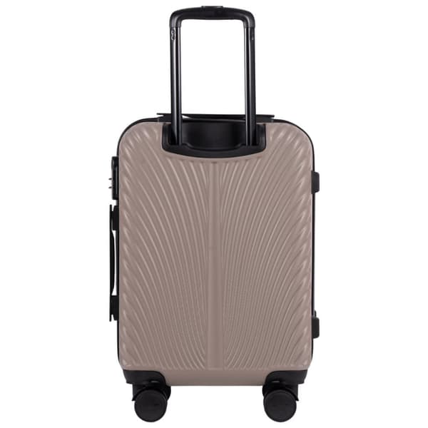 Wings SWAN 20" Kabinekuffert, Beige, Hard ABS, 4 Hjul